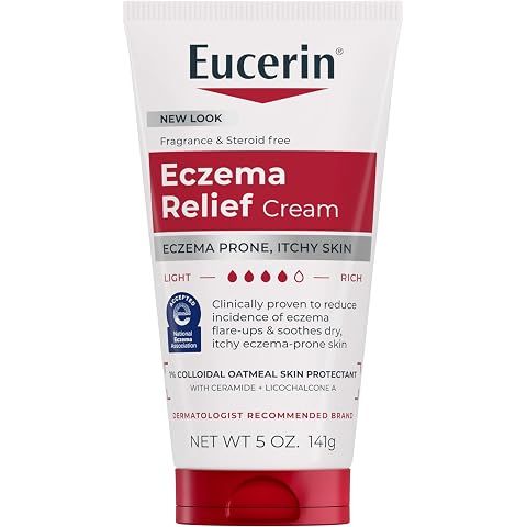 Eucerin Eczema Relief Cream - Full Body Lotion for Eczema-Prone Skin - 5 oz. Tube