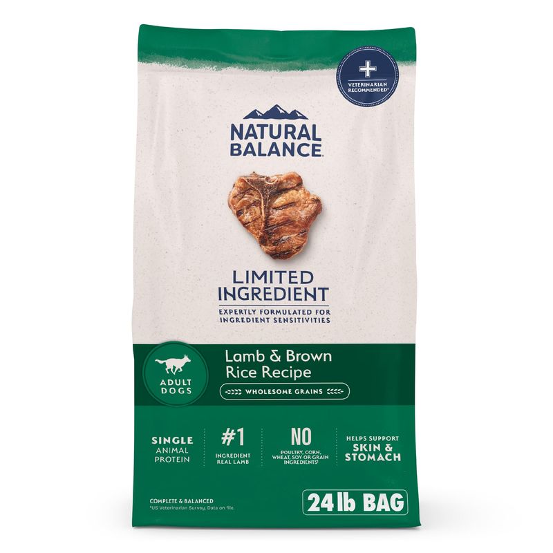 Natural Balance Lamb & Brown Rice Dog Food - Image 1