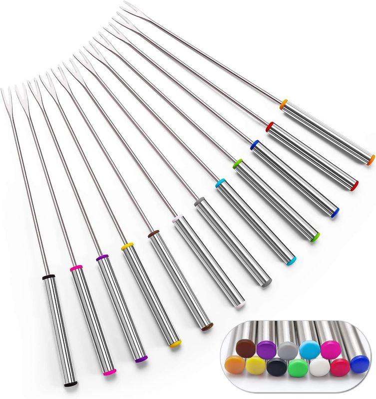 Stainless Steel Fondue Forks (Set of 12) - Image 7