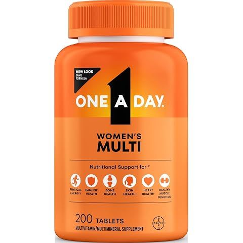 One A Day Multivitamin for Women- Daily Vitamins for Woman with Biotin, Calcium, Fo...