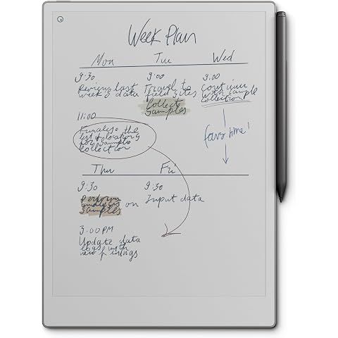 reMarkable Paper Pro with Marker Plus | 11.8” color e ink paper tablet with reading...