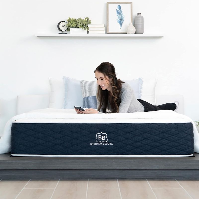 Brooklyn Bedding Signature Hybrid Mattress, Queen Medium - Image 7