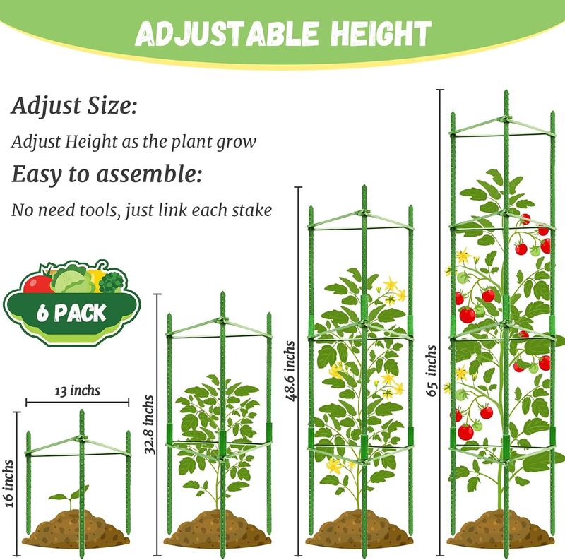 Legigo Tomato Cage 6-Pack - Image 3