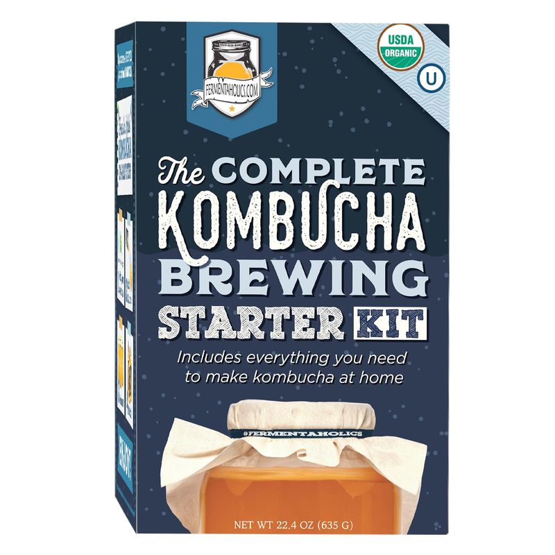 Fermentaholics Kombucha Brewing Starter Kit - Image 1
