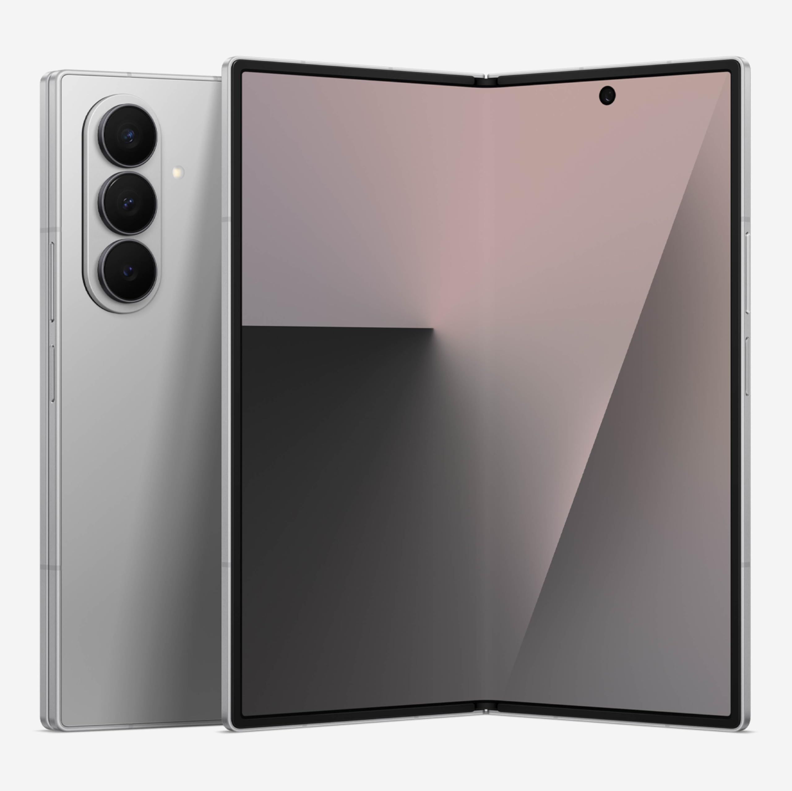 Samsung Galaxy Z Fold7 Cell Phone, 512GB AI Smartphone, Unlocked Android, AI Photo Edits, Large Screen, Long Battery Life, 2025, US 1 Yr Manufacturer Warranty, Silver Shadow Silver Shadow 512GB Fold7 Phone Only