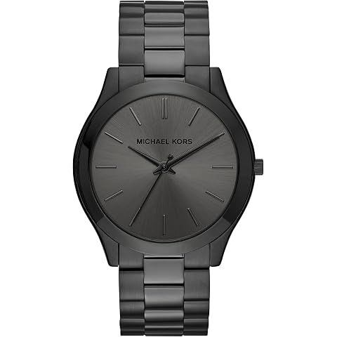 Michael Kors Oversized Slim Runway Men's Watch, Stainless Steel Watch for Men
