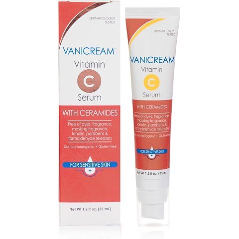 Vanicream Vitamin C Serum, 1.2 Fl Oz, Formulated without Common Irritants for Sensi...