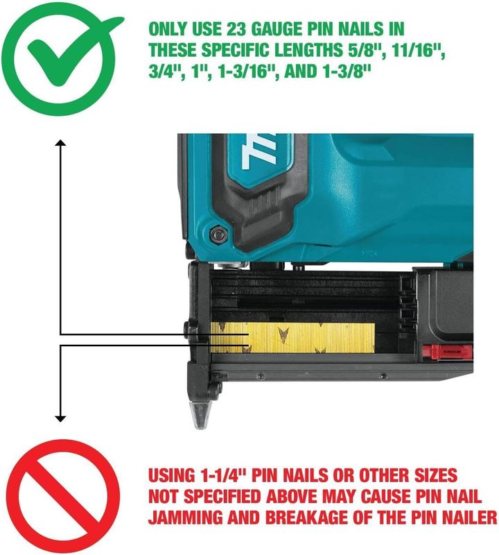 Makita XTP02Z Pin Nailer - Image 15