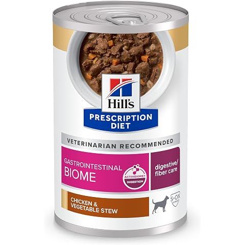Hill's Prescription Diet GI Biome Digestive/Fiber Care Wet Dog Food | #1 Veterinari...
