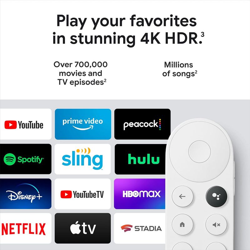 Google Chromecast with Google TV (4K) - Image 9