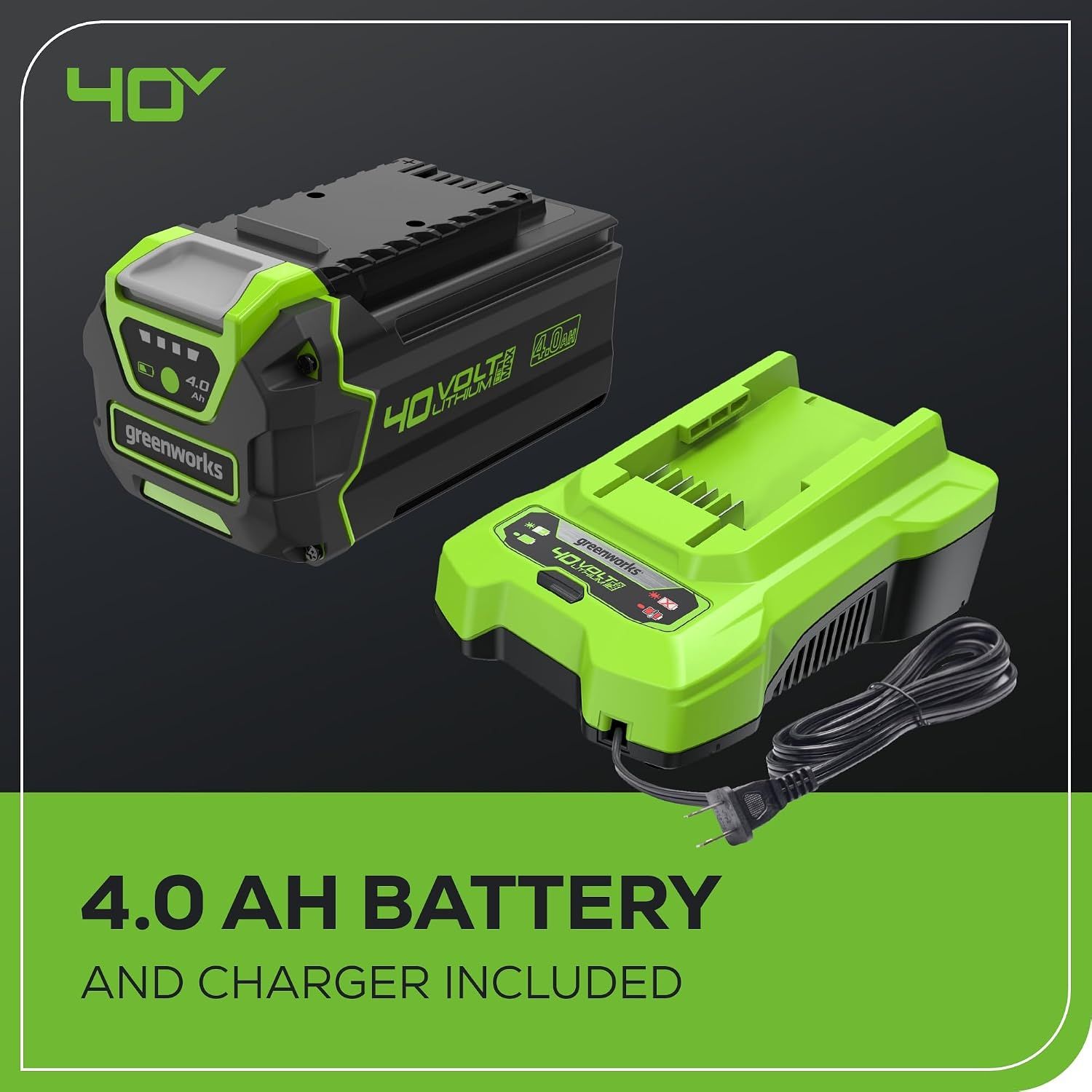 Greenworks 40V 16" Lawn Mower - Image 9