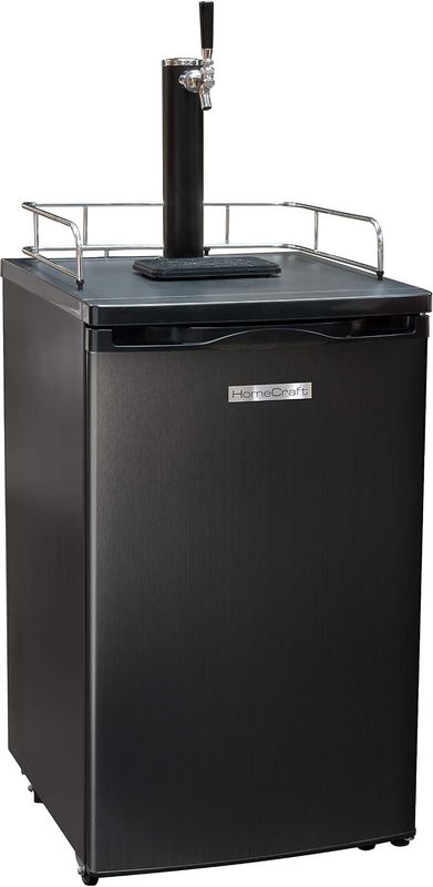 Homecraft Black Stainless Full-Size Kegerator - Image 2