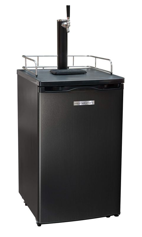 Homecraft Black Stainless Full-Size Kegerator - Image 1