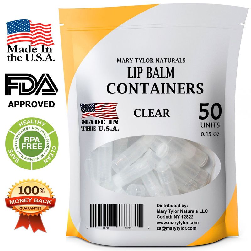 Clear Lip Balm Containers (50-Pack) - Image 5