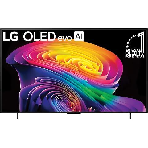 LG 42-Inch Class OLED Evo AI 4K C6 Series Smart TV w/Dolby Atmos, Vision, HDR10, Su...