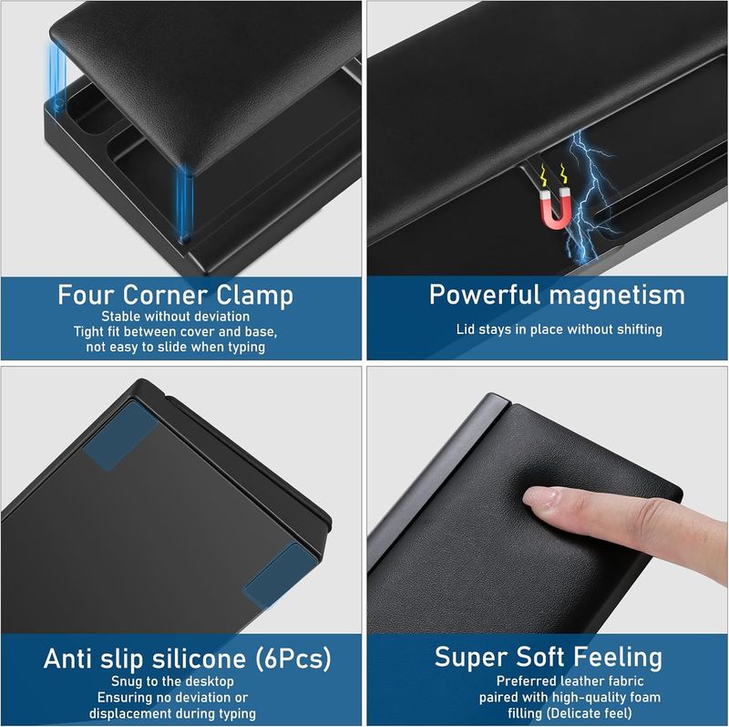 Keyboard Wrist Rest with Storage - Image 6