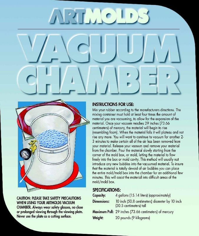 Artmolds Bubble Free Mold PVC Vacuum Chamber - Image 3