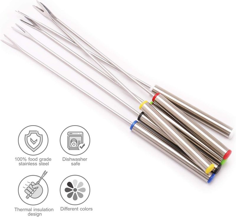 Stainless Steel Fondue Forks (Set of 12) - Image 8
