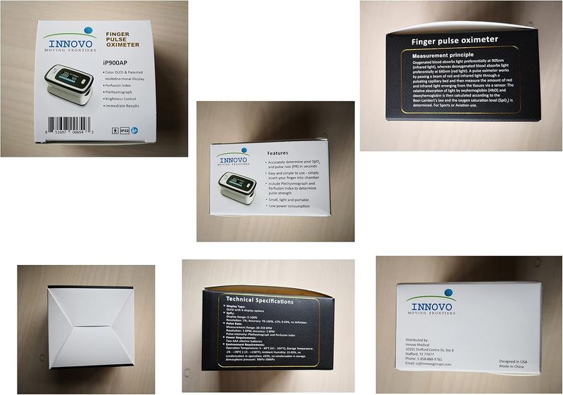 Innovo Deluxe Pulse Oximeter - Image 18