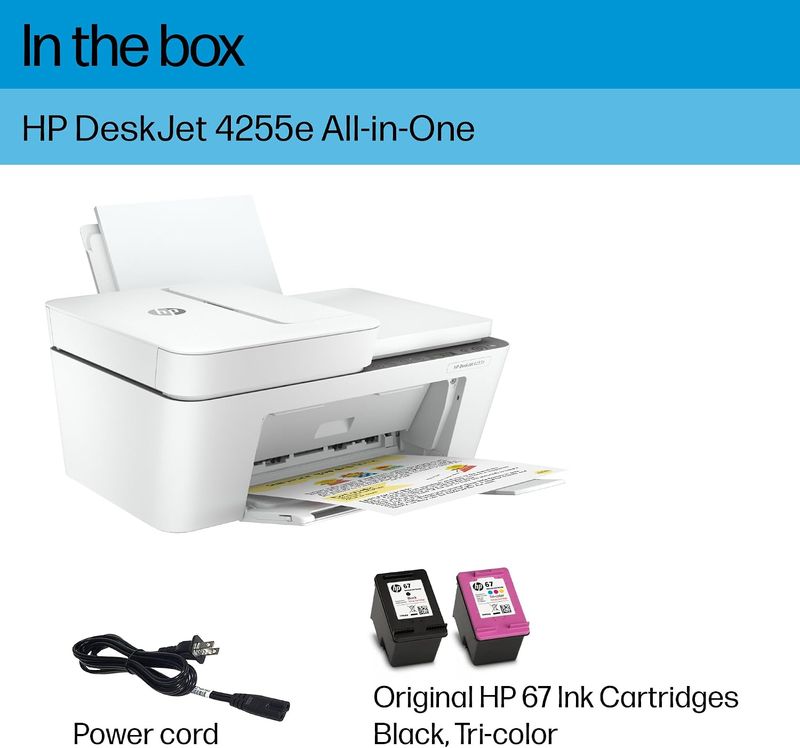 HP DeskJet 4255e Printer - Image 7