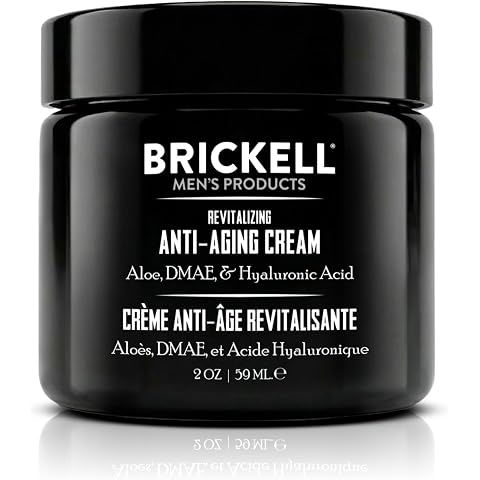 Brickell Men's Revitalizing Anti-Aging Cream For Men, Natural and Organic Anti Wrin...