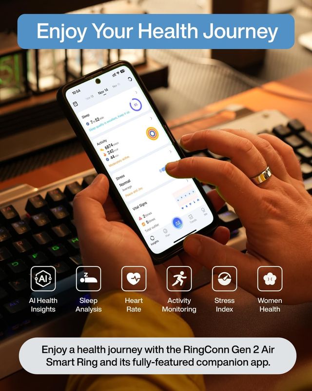 RingConn Gen 2 Air Smart Ring - Image 4