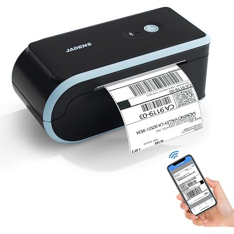 JADENS Bluetooth Thermal Label Printer