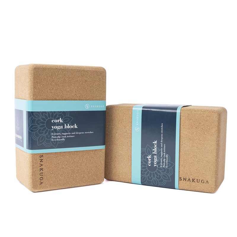 Cork Yoga Block 2 Pack