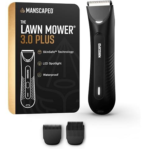 MANSCAPED® The Lawn Mower® 3.0 Plus Groin & Body Hair Trimmer – Updated SkinSafe® T...