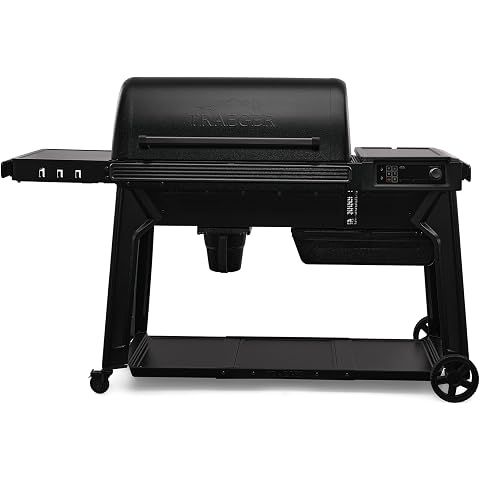 Traeger Woodridge Pro Wood Pellet Grill & Smoker, 970 Sq In, WiFi | Super Smoke Mod...
