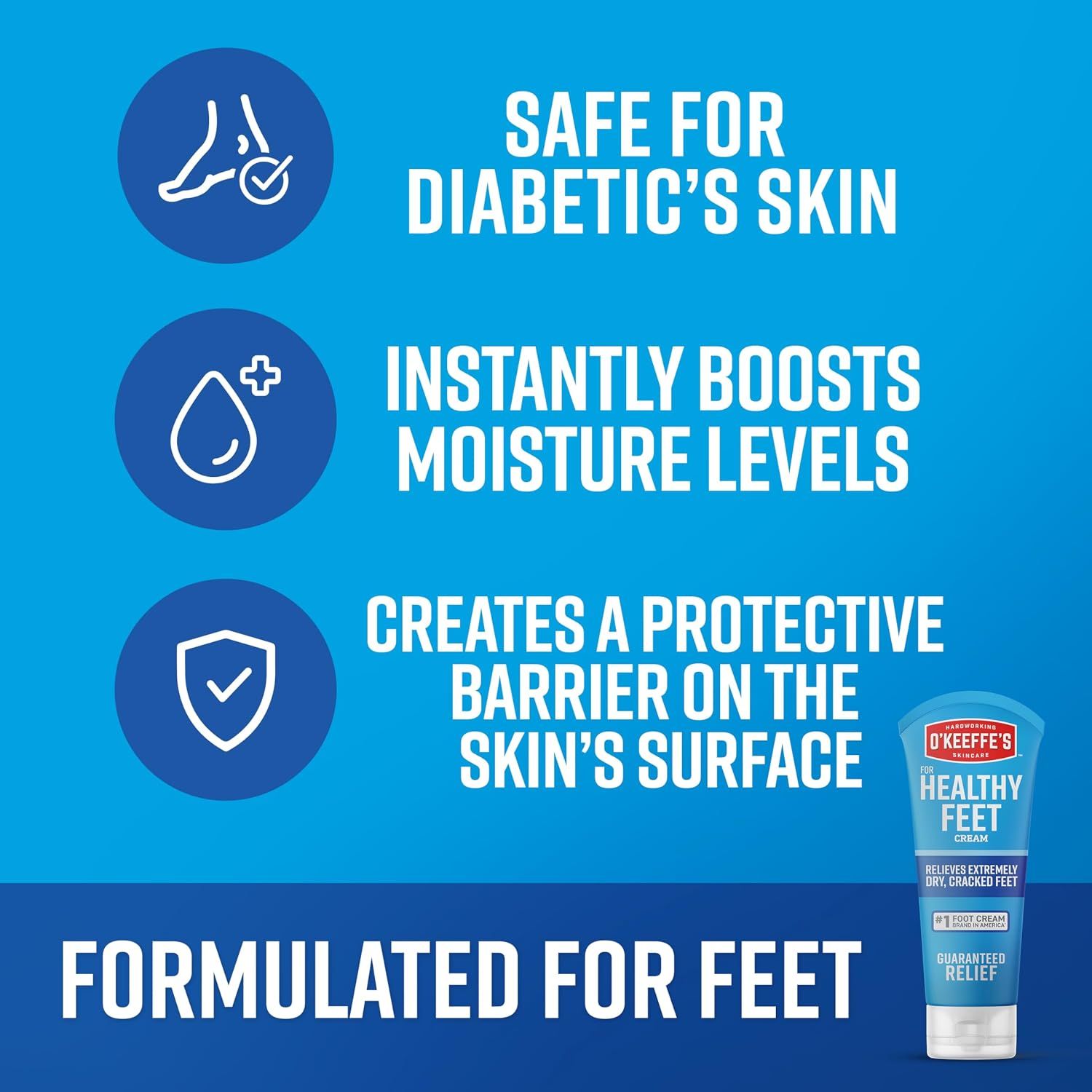 O'Keeffe's Healthy Feet Foot Cream - Image 3