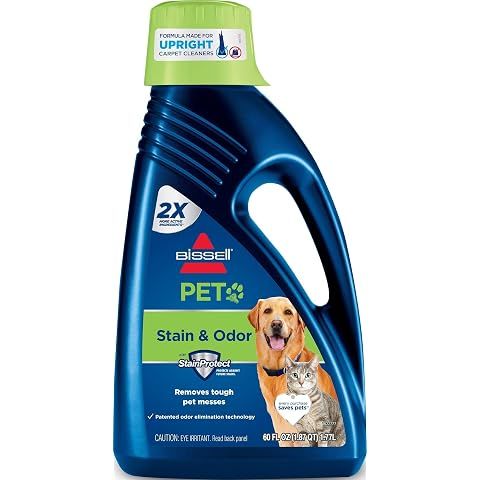 BISSELL 2X Pet Stain & Odor Full Size Machine Formula, 60 ounces, 99K52