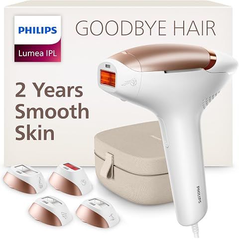 Philips Lumea IPL — Salon-Like Laser Hair Removal for Women, Permanent Hair Reducti...