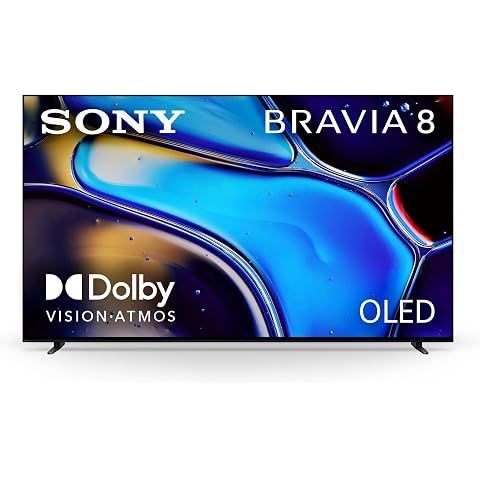 Sony 65 Inch OLED 4K Ultra HD TV BRAVIA 8 Smart Google TV with Dolby Vision HDR and...