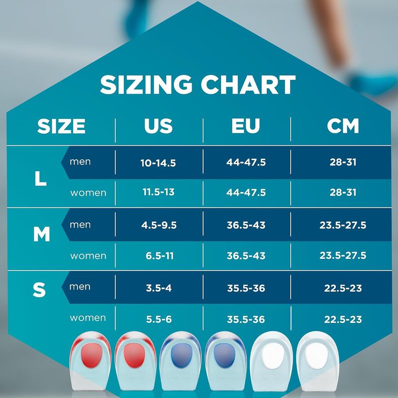 Gel Silicone Heel Cups/Pads - Image 7