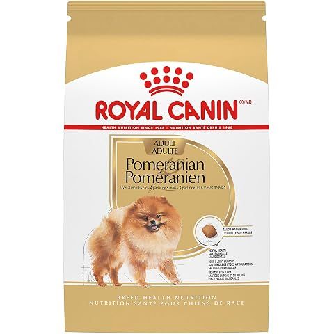 Royal Canin Breed Health Nutrition Pomeranian Adult Dry Dog Food, 10 lb Bag