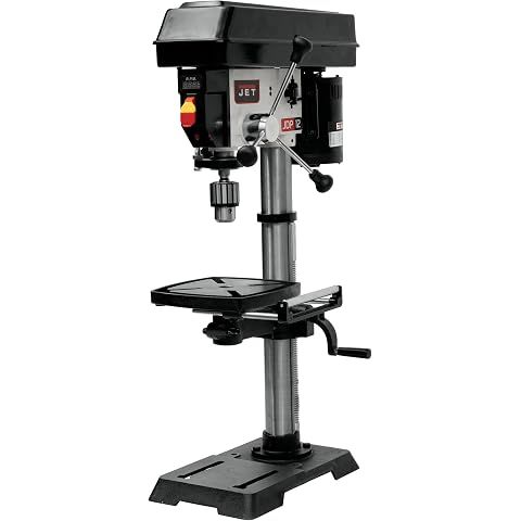 JET 12-Inch Benchtop Drill Press, Variable Speed, 1/2 HP, 115V 1Ph (Model JWDP-12)