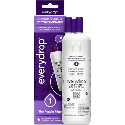 everydrop by Whirlpool Ice and Water Refrigerator Filter 1, EDR1RXD1, Single-Pack