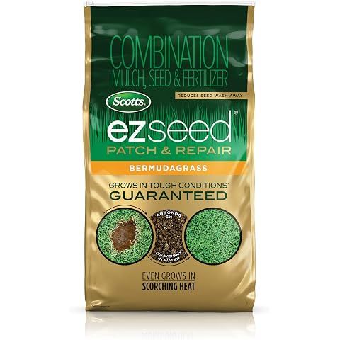 Scotts EZ Seed Patch & Repair Bermudagrass, 10 lbs. | Combination Mulch, Bermudagra...