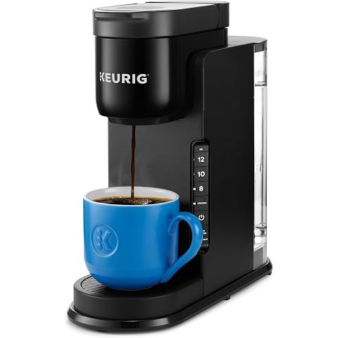 Keurig K-Express Single Serve K-Cup Pod Coffee Maker, 3 Brew Sizes, Strong Button F...