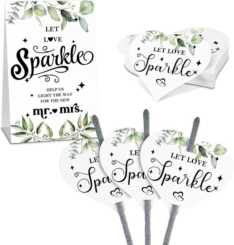 Wedding Sparkler Tags (50 Pcs) - Image 2