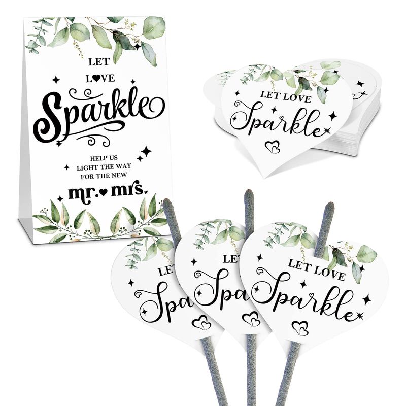Wedding Sparkler Tags (50 Pcs) - Image 1