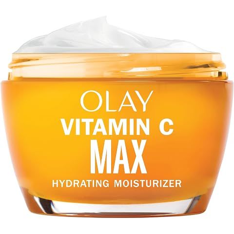 Olay, Vitamin C MAX Face Moisturizer, Brightening Cream for Women, Hydrating, Evens...