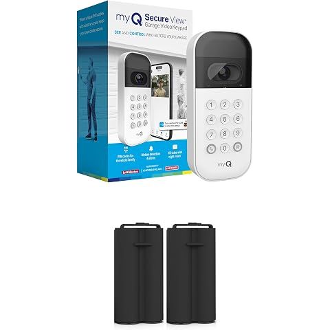 $44.98: myQ Smart Garage Video Keypad at Amazon