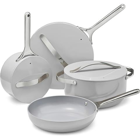 Caraway Home Non-Toxic Ceramic Nonstick Cookware Set - Gray