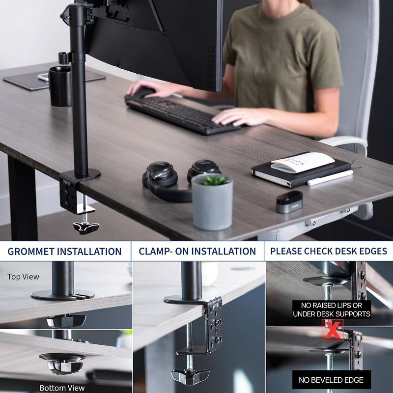 VIVO Single Monitor Arm - Image 6