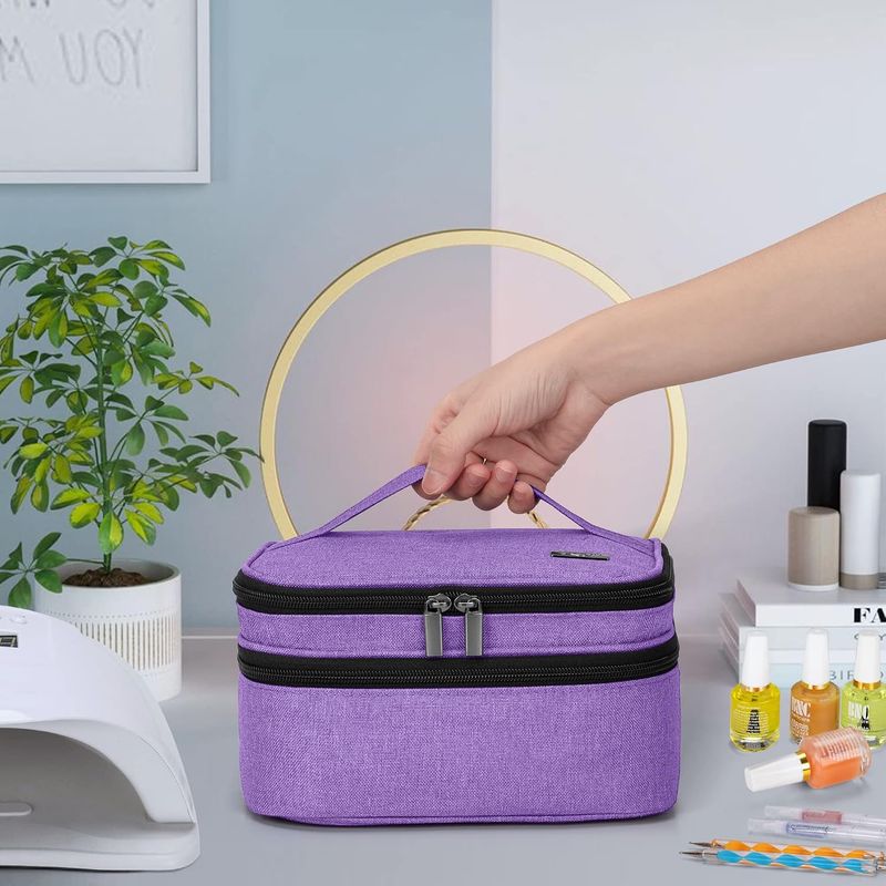 LUXJA Nail Polish Carrying Case - Purple - Image 7