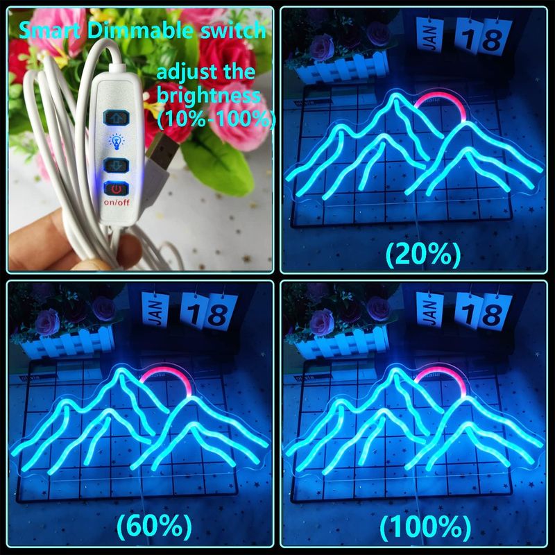 Mountain Neon LED Light Sign - Image 5