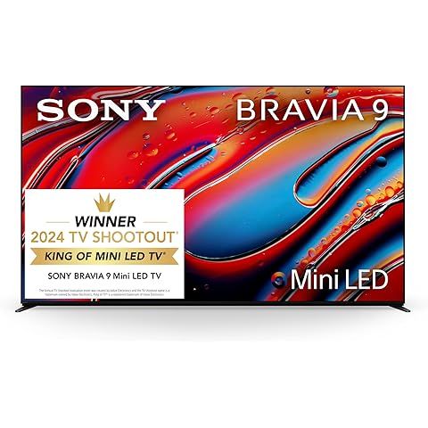 Sony 65 Inch BRAVIA 9 Mini LED QLED 4K HDR Smart Google TV (K-65XR90) | Dolby Visio...