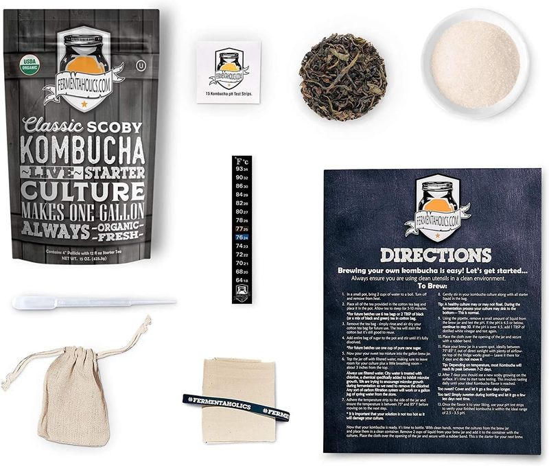 Fermentaholics Kombucha Brewing Starter Kit - Image 3